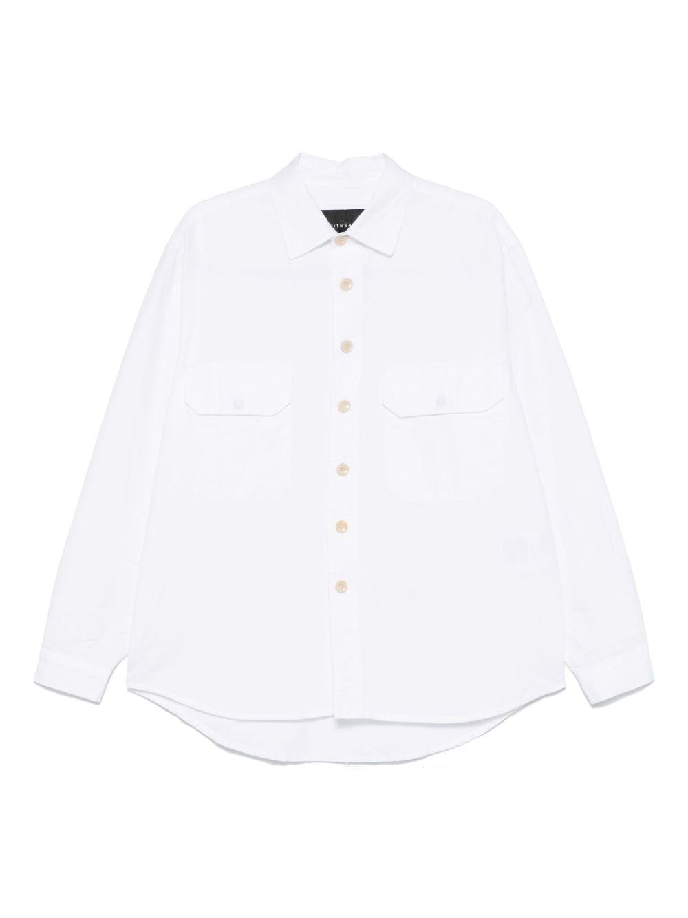 Camicia classica in bianco Whitesand - uomo 