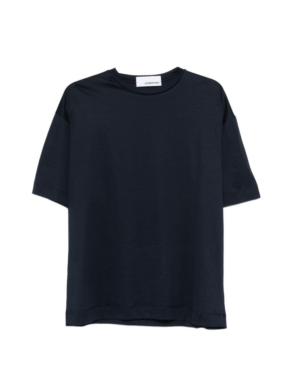T-shirt a maniche corte in blu Costumein - uomo 