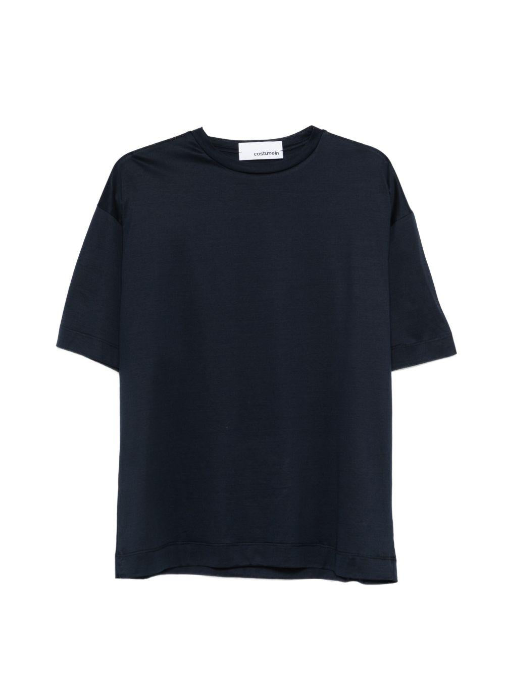 T-shirt a maniche corte in blu Costumein - uomo 