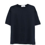 T-shirt a maniche corte in blu Costumein - uomo 