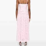Abito midi annalise in rosa Simkhai - donna 