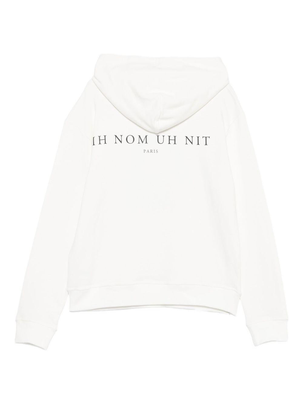 Felpa con grafica in bianco Ih nom uh nit - uomo 