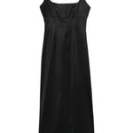 Abito lungo Carol in nero Staud - donna 