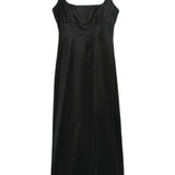 Abito lungo Carol in nero Staud - donna 