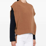 Gilet in maglia in marrone A.P.C. - donna 