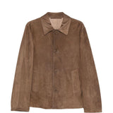 Giacca monopetto in pelle in beige Salvatore santoro - uomo 