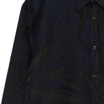 Camicia in viscosa croom in blu Dries van noten - uomo 
