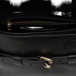 Borsa a spalla tie-me in nero Moschino - donna 