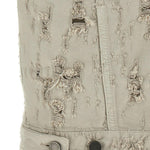 Gilet in denim effetto lavorato ryder in grigio Haikure - donna 