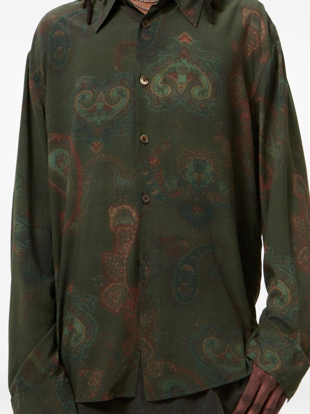 Camicia Beyond stampa paisley multicolor Our Legacy  - uomo 