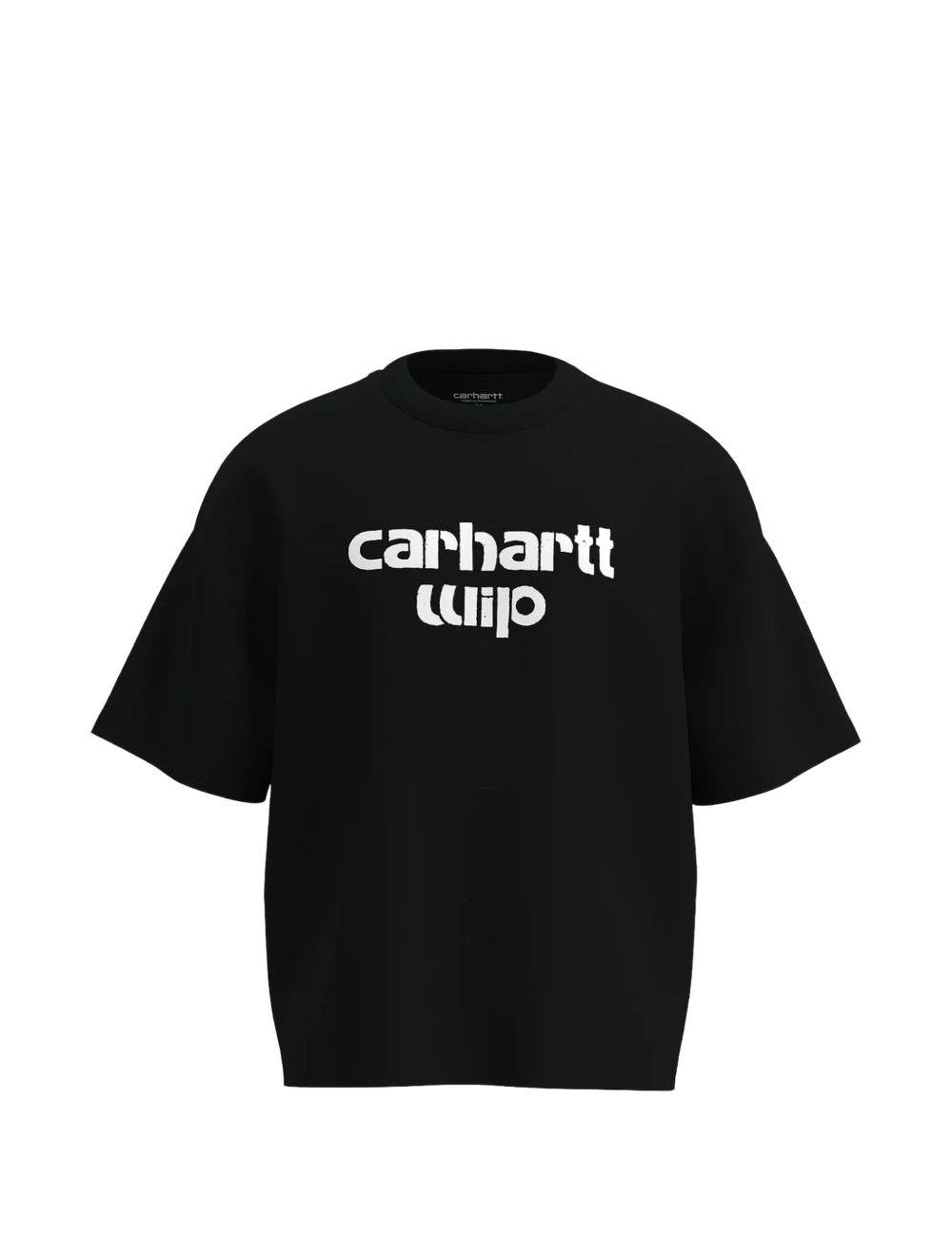 T-shirt archive con logo  in nero Carhartt wip - uomo 