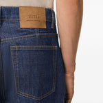 Blue five-pocket denim shorts Ami paris - uomo 