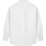 Camicia con dettaglio cut-out in bianco Random Identities - uomo 