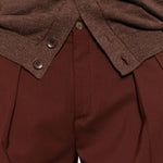 Pantaloncini Bedfords in marrone Briglia 1949 - uomo 