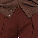 Pantaloncini Bedfords in marrone Briglia 1949 - uomo 
