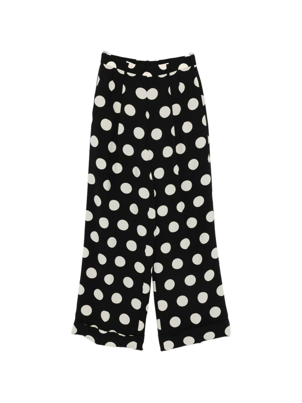 Pantaloni a pois in nero Junya watanabe - donna 