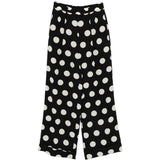 Pantaloni a pois in nero Junya watanabe - donna 