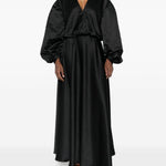 Gonna con trama a rilievo in nero Forte forte - donna 