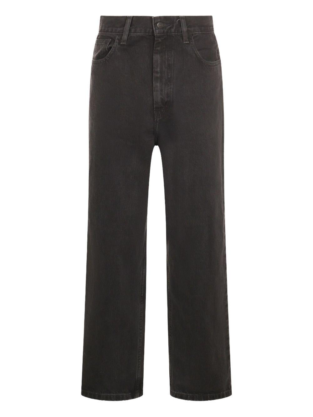 Jeans brandon in nero carhartt wip - donna 
