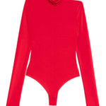 Body a collo alto ziggy in rosso The andamane - donna 