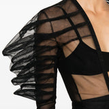Top rhino in nero Rick Owens - donna 