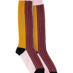 Calzini a righe in rosa Marni - donna 