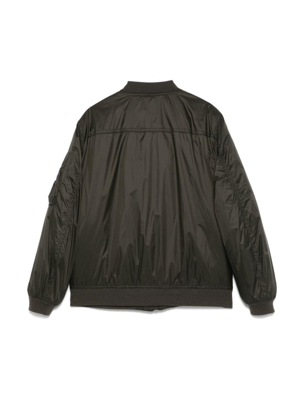 Bomber Flight in verde Rick owens kids - bambini 