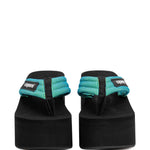 Sandali con applicazione in nero e verde Coperni - donna 