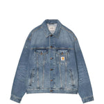 Giacca denim helston in blu carhartt wip - uomo 
