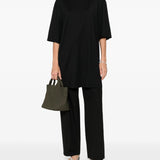 Abito stile T-shirt in nero Toteme - donna 