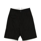 Pantaloncini gessati in nero Namacheko - uomo 