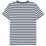 T-shirt a righe in blu e bianco A.P.C. - donna 