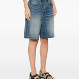 Pantaloncini di jeans a cinque tasche in blu R13 - donna 