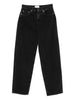 Jeans di cotone in grigio Loulou de saison - donna