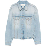 Giacca denim con tasche in azzurro ERL - uomo 