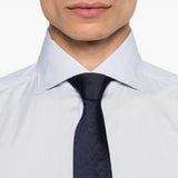 Camicia classica a maniche lunghe in azzurro Zegna - uomo 