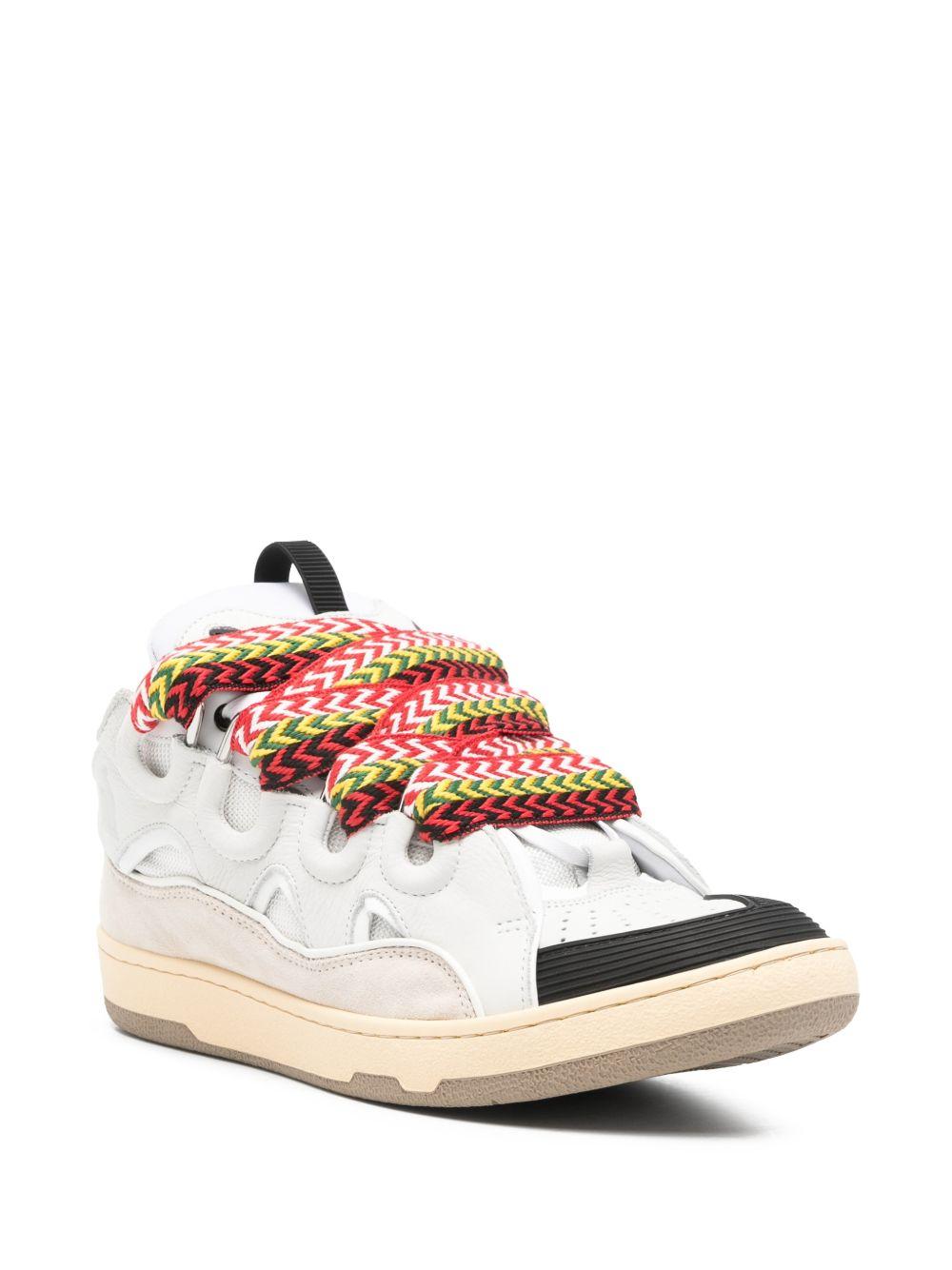 Sneakers Curb in bianco Lanvin - uomo 