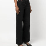 Jeans a gamba ampia in nero Levi's - donna 