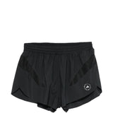 Shorts sportivi con logo in nero Adidas by Stella Mc Cartney - donna 