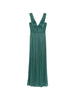 Costarellos teal green anilia dress - women