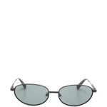 Occhiali da sole con montatura ovale x linda farrow in nero Jacquemus x linda farrow  - donna 