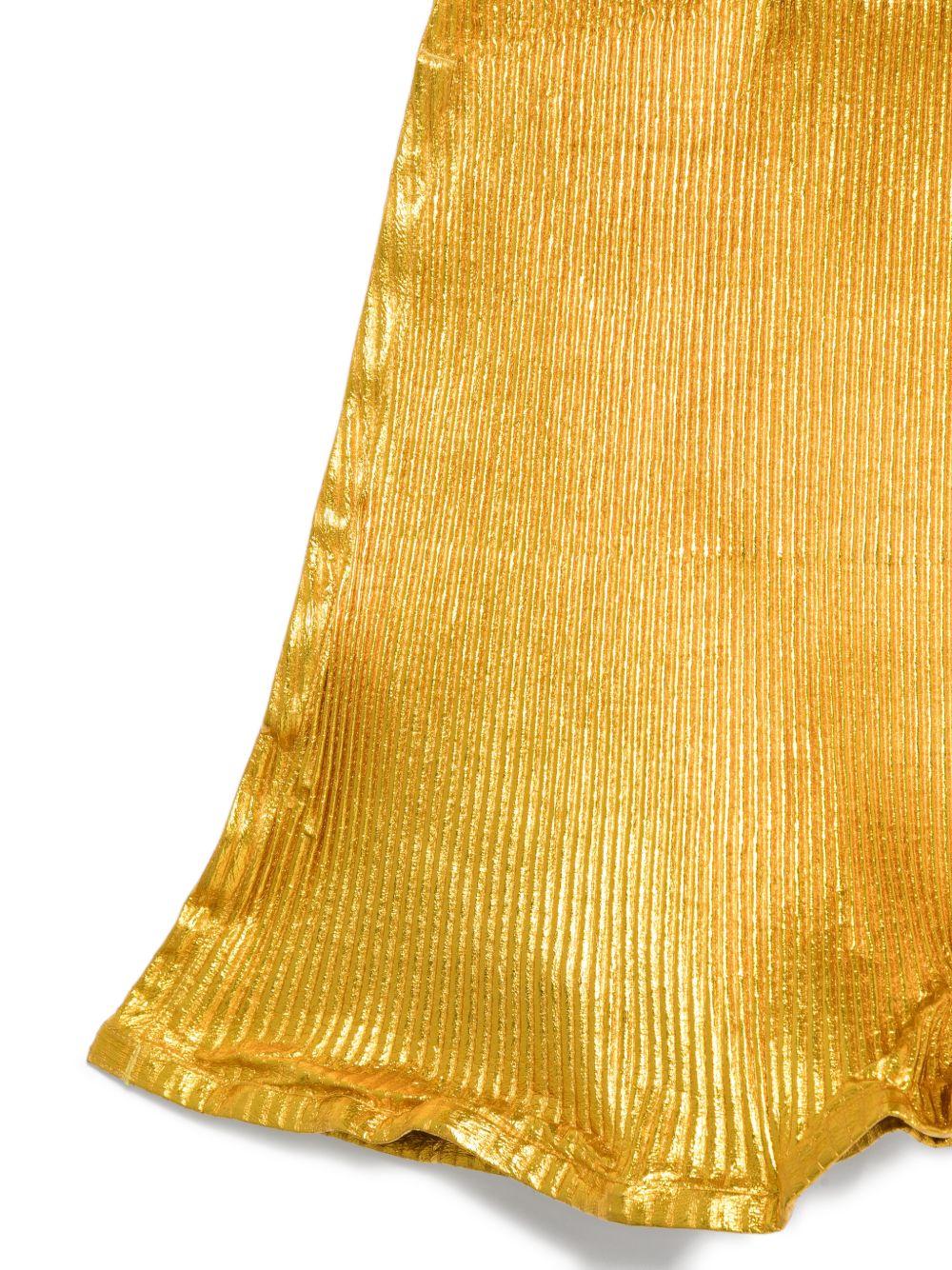 Gonna midi plisettata in giallo Melitta baumeister - donna 