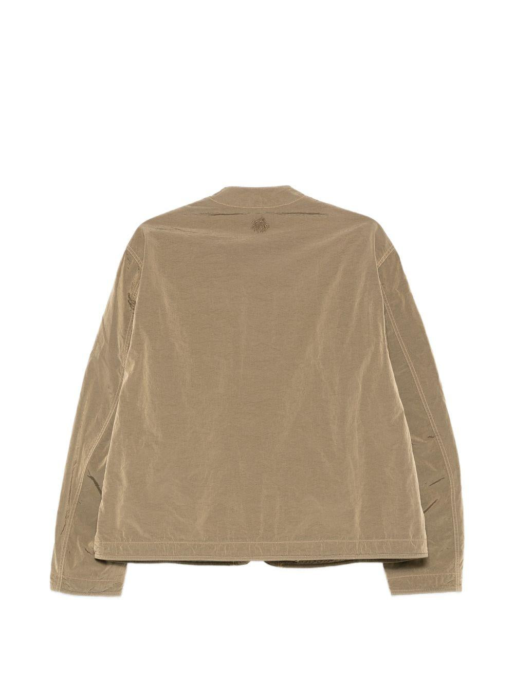 Giacca con scollo a V in marrone Ranra - uomo 