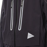 Giacca antipioggia pertex® shield in nero And wander - uomo 