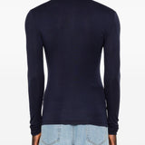 Polo a maniche lunghe in blu Entire studios - unisex 