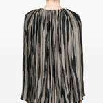 Blusa con stampa in grigio di Lanvin - donna 