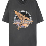 T-shirt con stampa grafica golden tour in grigio Represent - uomo 