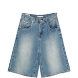 Shorts con cinque tasche in blu Levi's - donna 