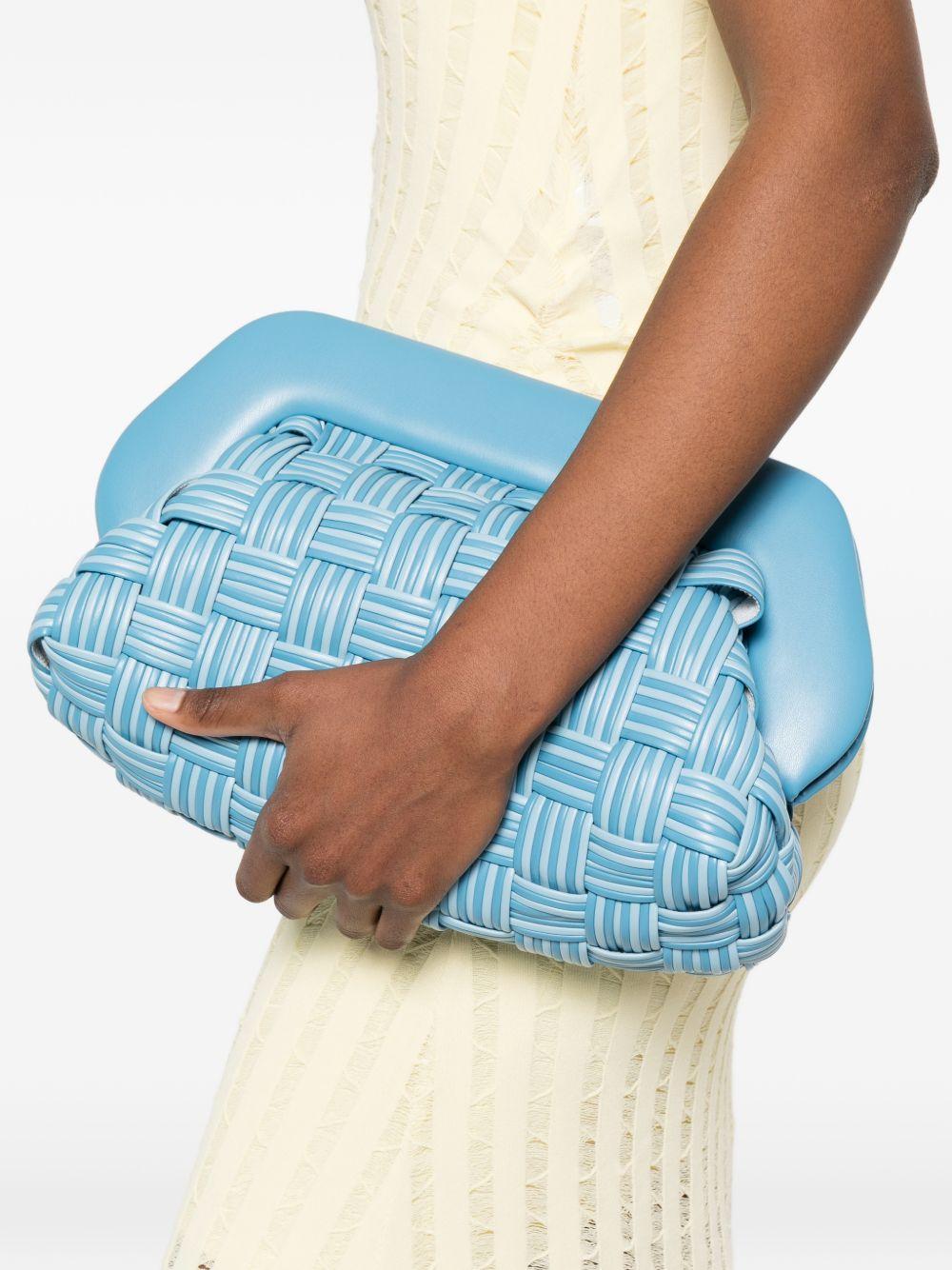 Clutch bios in azzurro Themoirè - donna 