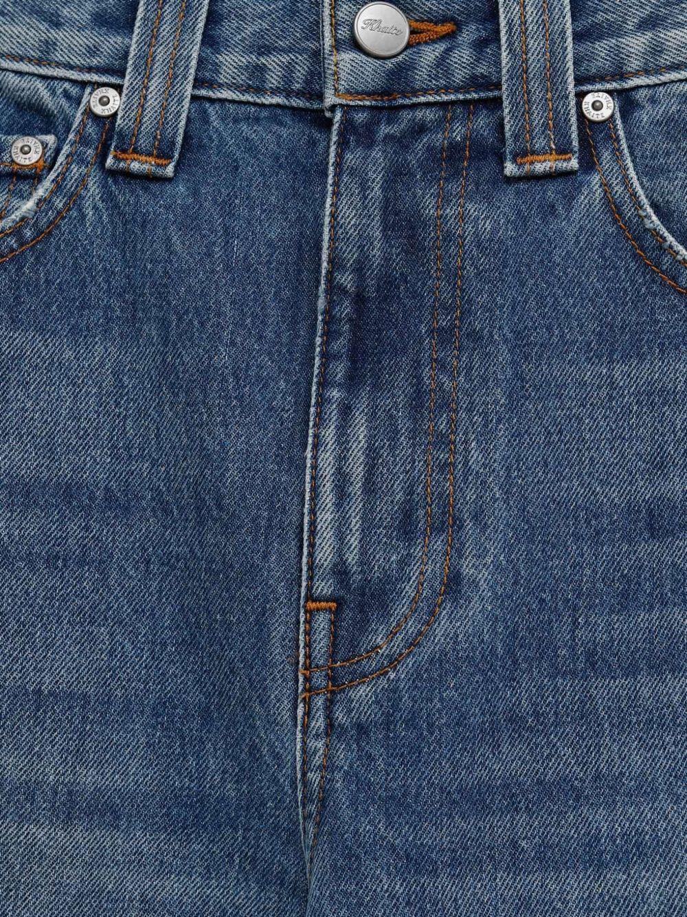 Jeans Bonnie a gamba ampia in blu 